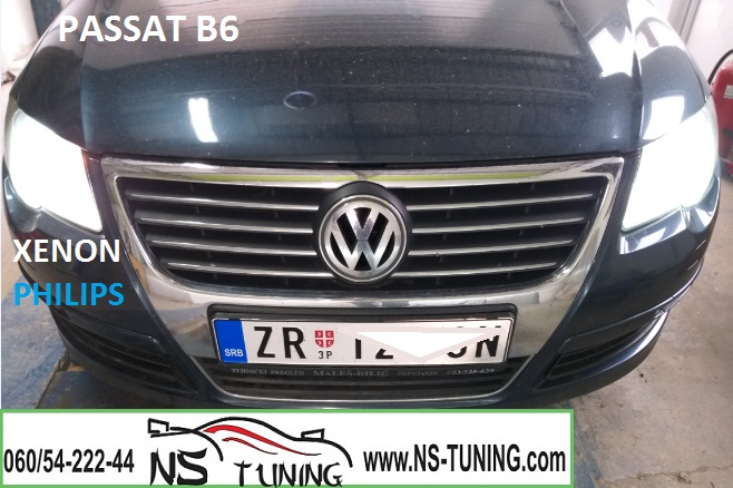 passat b6 bixenon far zamena sijalica d1s philips ugradnja novi sad tuning